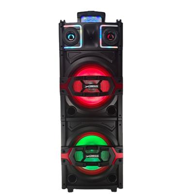 China Yes Rechargeable 12inch DJ Speaker Cart Speaker With Wireless Microphone for sale