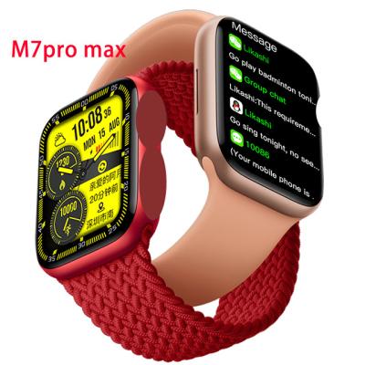 China Max APP Control Wholesaler Price M7Pro T500 Plus Smart Watch 1.75 Inch Heart Rate Blood Oxygen IWO HW22 M26 W26 Smart Watch for sale