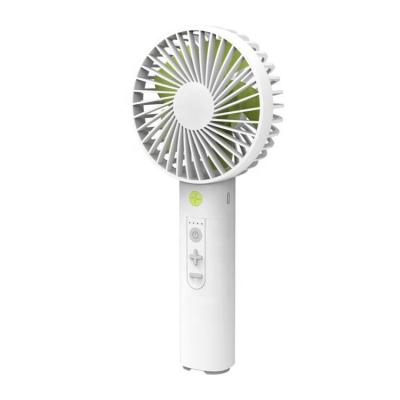 China Rechargeable Battery Holder Household Power Bank Handheld Fan With USB for sale