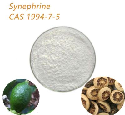 China Polvo grisáceo de Synephrine de la fruta cítrica del 100% del extracto natural de Aurantium usado en comida en venta