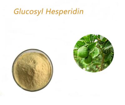 China Citrus Sinensis Extract Glucosyl Hesperidin Solubility In Water Light Yellow Powder for sale