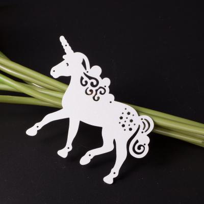 China Unicorn Metal Die Cut DIY stencil high quality popular Europe sticker stencil embossing cutting dies scrapbooking cutting for sale