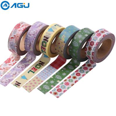 China Hand Teardrop AAGU Various Design Unicorn Washi Tape Decorative Paper Adhesive Tape for sale