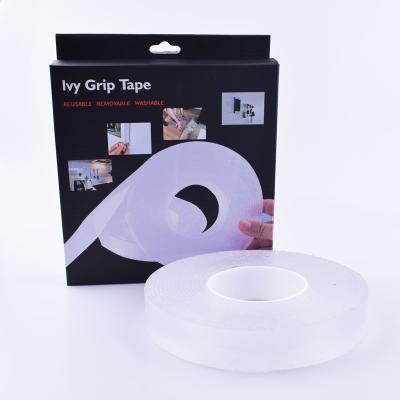 China AAGU Waterproof Washable Anti-Slip Nano Acrylic Grip Tape Adhesive Custom Nano Tapes Transparent Double Sided Tapes for sale