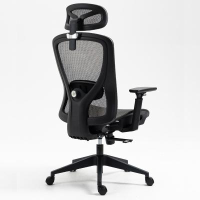 China Cooling Office Chairs High Quality Fabric Mesh Chair Modern Offices Swivel High Back Executive Chair With Headrest for sale