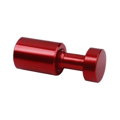 China High precision frameless glass standoff hex fencing thread screws wall mount standoff standoff spacer coupling nut for sale