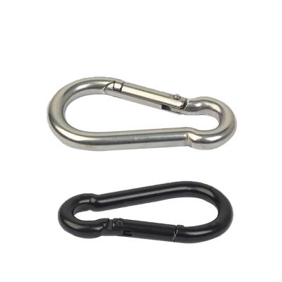 China Heavy Industry Custom Size Carabiner Material Black Snap Hook For Bag for sale