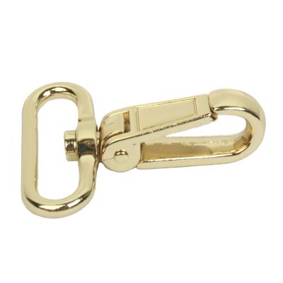 China Metal Gold High Quality Swivel 25mm Dog Leashes Snap Hook for sale