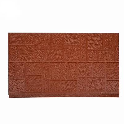 China Modern Insulated Exterior Wall Panel Waterproof Polyurethane Wall Panel Manufacturer Direct Sales for sale