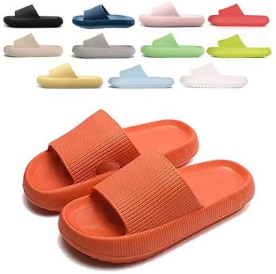 China Wholesale Custom Women Slippers Summer Fashion Trend Logo Shower Bathroom Beach Quick Dry Electronic Flip Flop Slides Sandals for sale