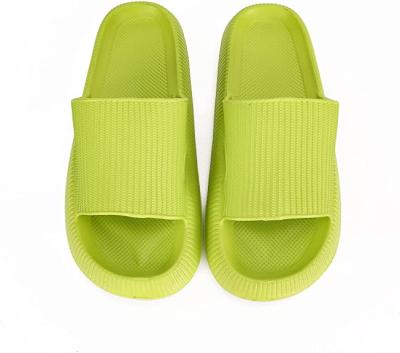 China 2021custom fashion summer sandals shower bathroom beach quick dry electronic flip flops slippers for women men for sale