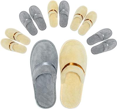 China Wholesale Cheap Fashion Trend SPA Hotel Slippers Closed Toe Disposable Home Shoes for Travel, Family, Guests, Hospital, Portable for sale