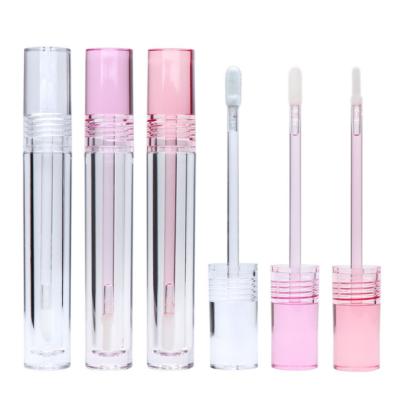 China Wholesale Private Label Clear Transparent Logo Lip Gloss Tubes 5.8ml Lipstick Lip Gloss Custom Tube Clear Tubes for sale