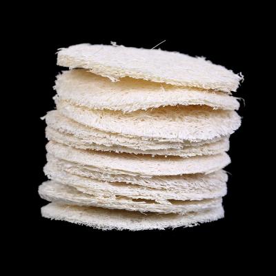 China EXFOLIATING Natural Loofah Sponge Bath Rub Exfoliate Bath Oval Face Towel for sale