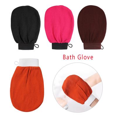 China EXFOLIATING shower bath scrub exfoliating body scrub massage glove facial tan removal kessa exfoliate peeling towel for sale