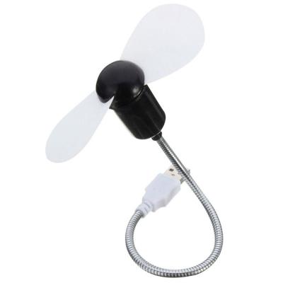 China No Fan Free Silent Bendable Soft Mini Leaf Snake Silent Fan USB Computer Fan Snake Leaf Fan for sale