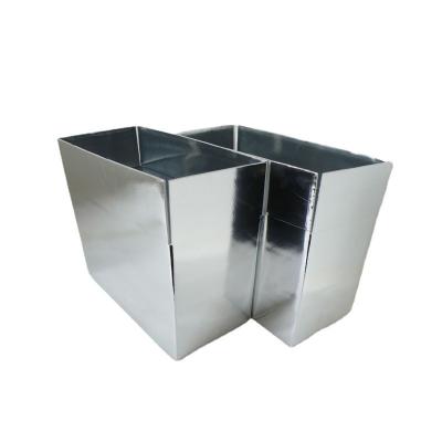 China Cold Chain Recyclable Custom Heat Insulation Package Box Aluminum Foil Transport Shipping Boxes For Food Fruit Meat for sale