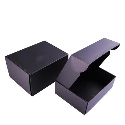 China Recyclable Custom Printed E Groove Small Foldable Cardboard Clothes Gift Packaging Box Corrugated Cardboard Shipping Mailer Box for sale