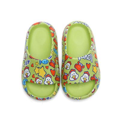 China Round Children's Slippers Summer Boys And Girls Bathroom Garden Shoes Indoor Non-slip Soft Unique Sandals for sale