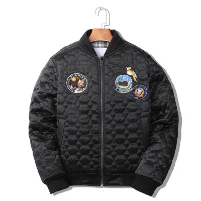 China Sustainable Custom Mens Flying Jacket And Padded Jacket Mens Winter Bomber Jacket For Men for sale