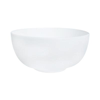 China Customized Cheap Fine Bone China Viable 3.5 White, 4 Inch Restaurant Upright Bowl For Sale for sale