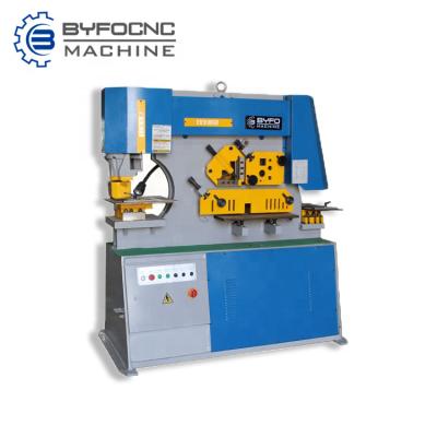 China Metal Sheet Stamping Q35Y Iron Worker Hydraulic Steel Angle Cutting Machine Combined Bending Punching Function for sale