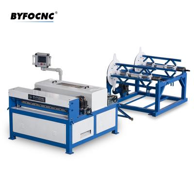 China Building Material Shops Automatic 2 HVAC Conduit Making Line Pipe Making Production Machine for sale