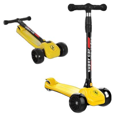 China Low Price New PP Plastic Early Type Education Eco Friendly Scooter for sale