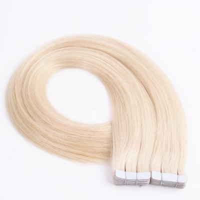 China Wholesale Seller Silky Straight Wave Hair Bundles European Virgin Raw Cuticle Aligned Hair Extension Tape Hair for sale