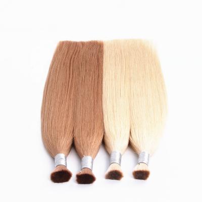 China Russian Remy Hair Top Quality Cuticle Hair Bundles Kinky Curly Or Silky Straight Double Wave Virgin Hair Pulled Volume for sale