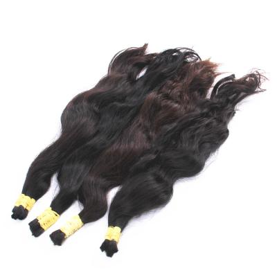 China Straight Wave Quality Hair Bulk Curly Extension Best In Hair Dye 100% Brazil Style Best Selling Hair Raw Material for sale