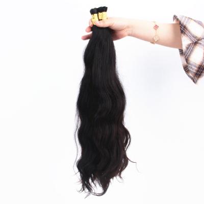 China Silky Straight Wave No Chemical Treatment And Hair Bulk Hair Extension Type 100% Hair Volume for sale