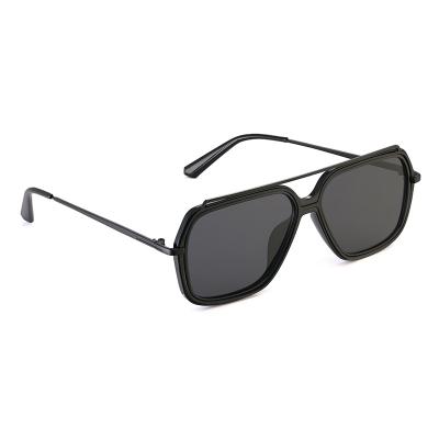 China Fashion Sunglasses 2021 New Sunglasses Metal Logo Mens Sunglasses Custom Made 400 UV for sale