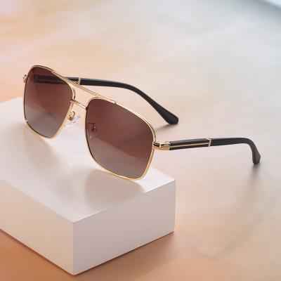 China Around 2021 new sunglasses fashion metal frame polarized sunglasses 2021 for sale