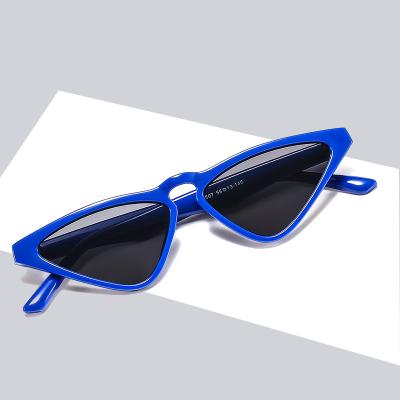 China Fashion Sunglasses 2022 New Arrivals Wholesale Cat Eye Women Luxury Trendy Sunglasses for sale