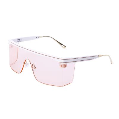 China Polarized Frameless Sunglasses 2021 New Fashion Sun Glasses Outdoor Sports Sunglasses Women Large Protective Frame for sale