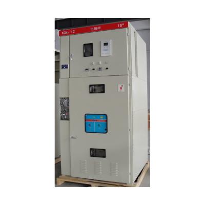 China Usune brand rmu sf6 steel high voltage gas filling ring tension 24kv ring main unit for sale