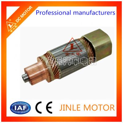 China Jinle Commutator On The Electric Motor Armature Rotor With Bars OEM Service for sale