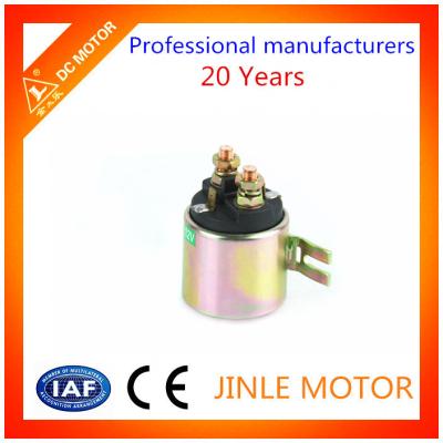 China Solenoide 150A 200A del motor de arrancador instalado en negro de oro del motor hidráulico de DC en venta