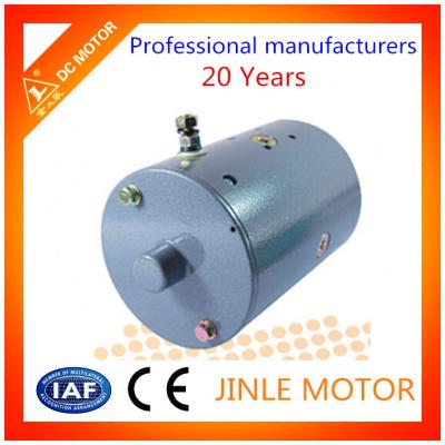 China 1.5KW 12Volt 2400RPM Carbon Brush Small DC Motor For Hydraulic Pump for sale