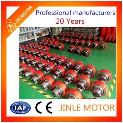 China 3200rpm High Speed Electric Hydraulic Drive Wheel Motor 24V 0.75kw In Mining , Oilfield for sale