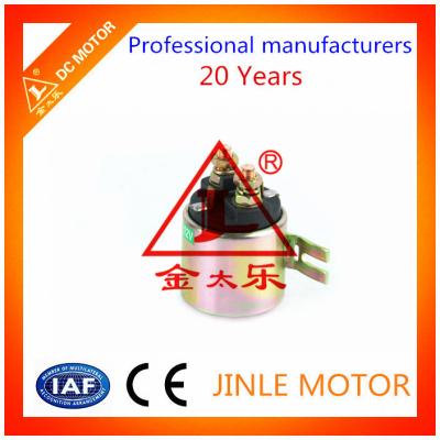 China Interruptor de solenoide del arrancador del alto rendimiento 12V 24V para el motor, garantía de 1 año en venta