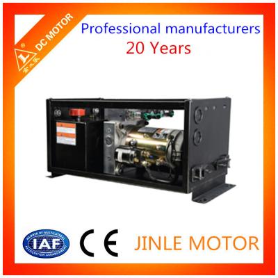 China Compact DC Hydraulic Power Unit  2500rpm 2KW / 24v Hydraulic Power Pack for sale