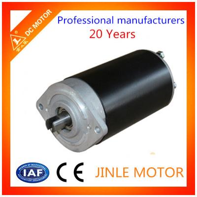 China Custom Ironed Brush Permanent Magnet DC Motor High Efficient  / 12v DC Motors for sale