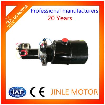 China Energy Saving 12v DC Hydraulic Power Unit  For Tipper Trailer , Tank Capacity 5L 6L for sale