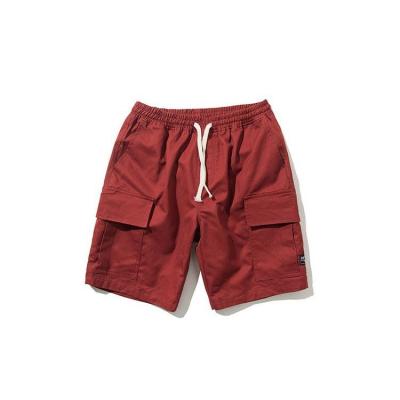 China Cotton Nylon Cargo Anti-wrinkle Fleece Set Custom Two Piece Men Plus Size Shorts for sale