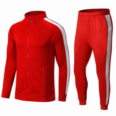 China Fashion Breathable High Quality Latest OEM Teams Tracksuit 2 Piece Fitness Track Men's Sweat Suits Wholesale for sale