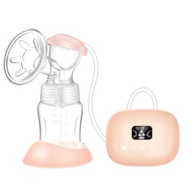 China BPA Free Intelligent Breast Pump Rechargeable Simple Breast Pump Accessories With Led Display for sale