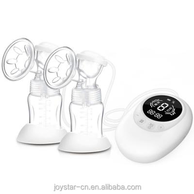 China BPA Free Electric Double Breast Milk Pump With Large Screen for sale