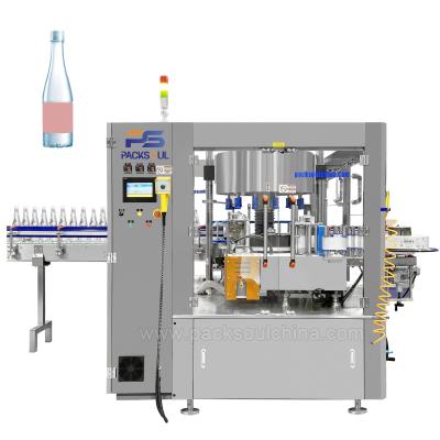 China Food 1L 2L 5L 1.5L OPP Bottle Labeling Machine For Beverage Juice Milk Oil Water Industry for sale